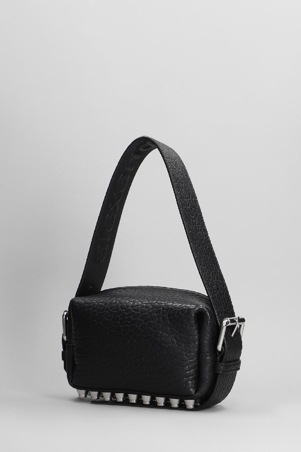 Deliberti Alexander Wang Borsa A Spalla Ricco In Pelle Nera Cod. 401577 - Deliberti The Luxury Shopping