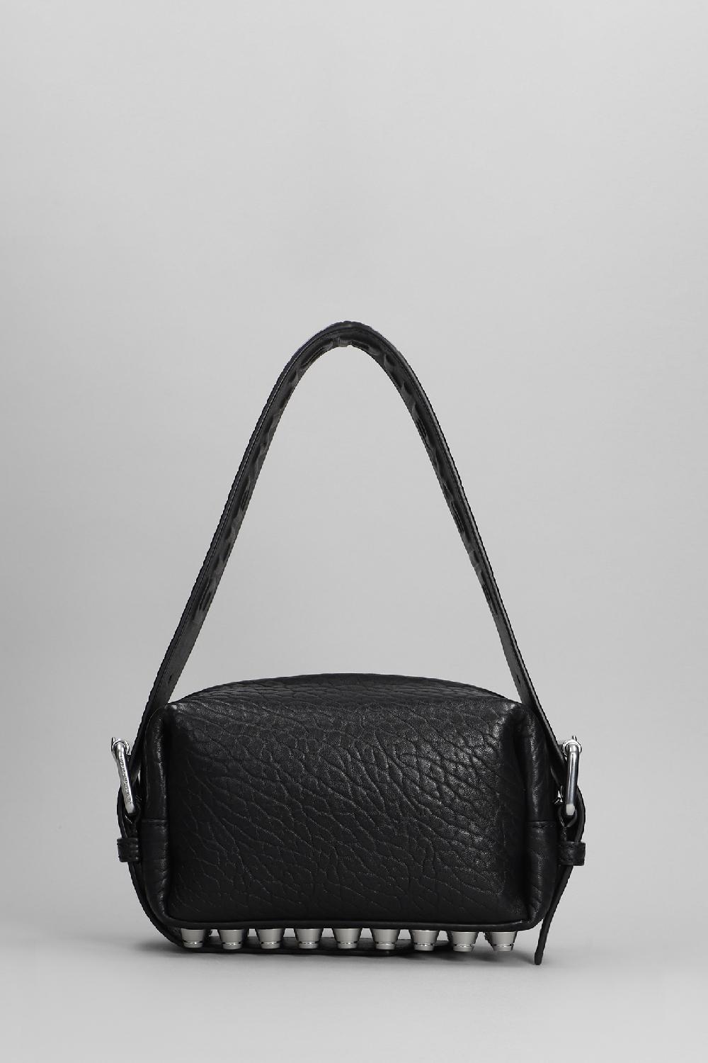 Deliberti Alexander Wang Borsa A Spalla Ricco In Pelle Nera Cod. 401577 - Deliberti The Luxury Shopping
