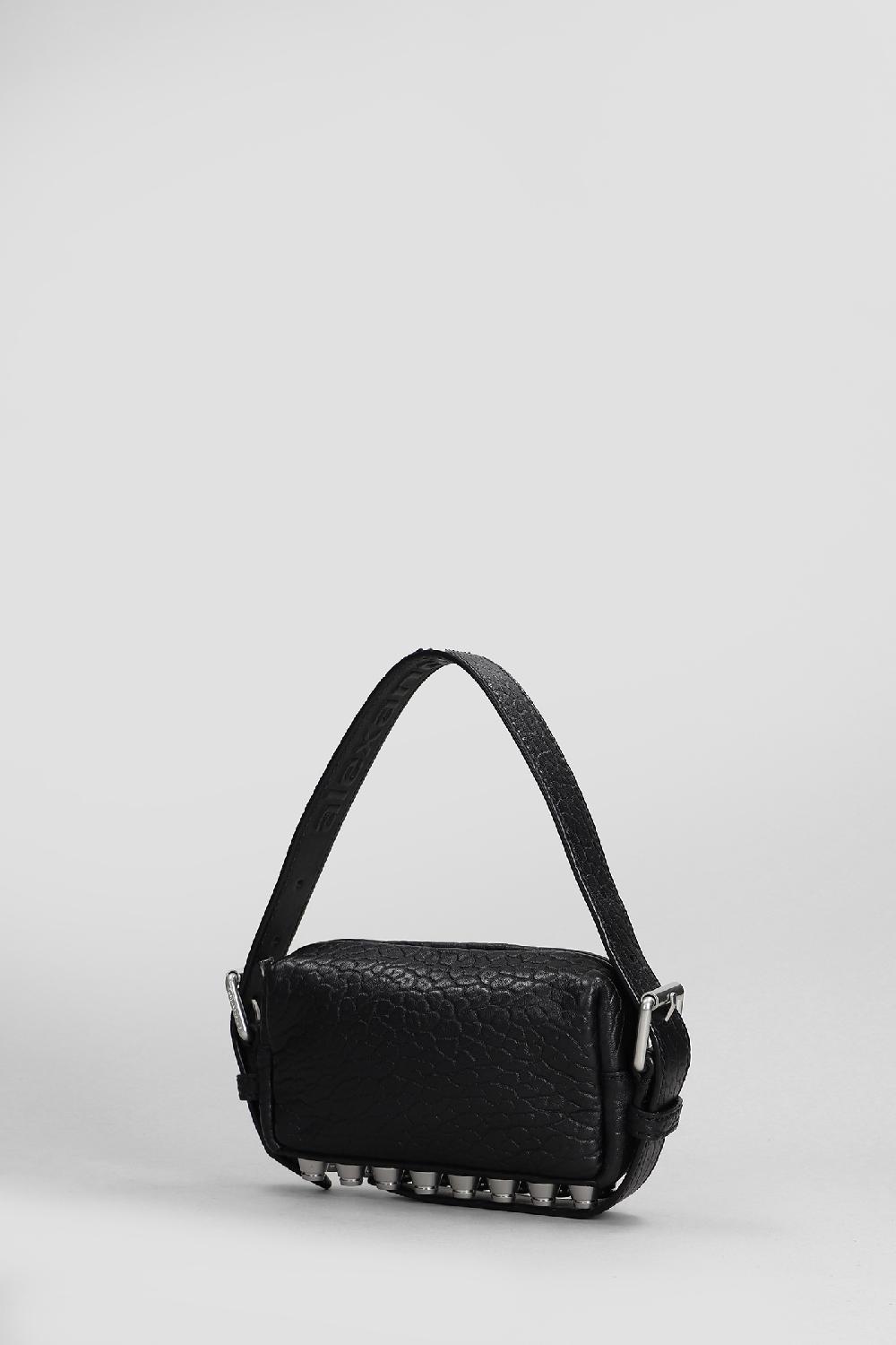 Deliberti Alexander Wang Borsa A Spalla Ricco Mini In Pelle Nera Cod. 408663 - Deliberti The Luxury Shopping