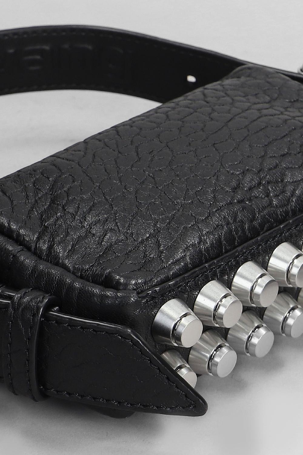 Deliberti Alexander Wang Borsa A Spalla Ricco Mini In Pelle Nera Cod. 408663 - Deliberti The Luxury Shopping