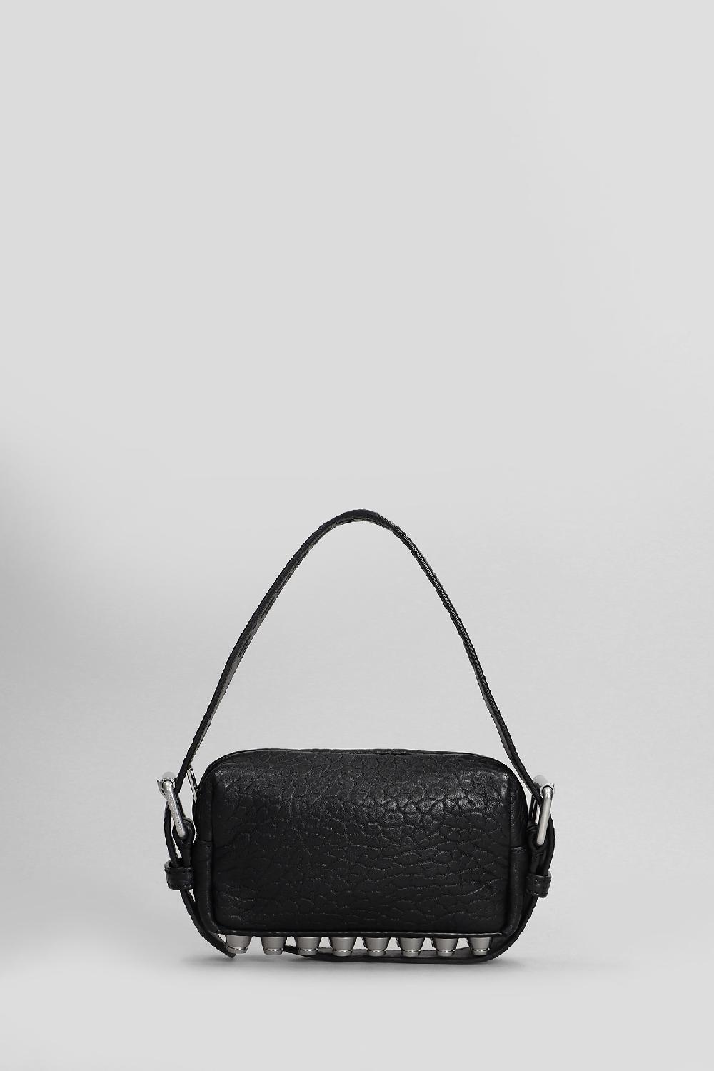 Deliberti Alexander Wang Borsa a spalla ricco mini in pelle nera cod. 408663 - Deliberti The Luxury Shopping