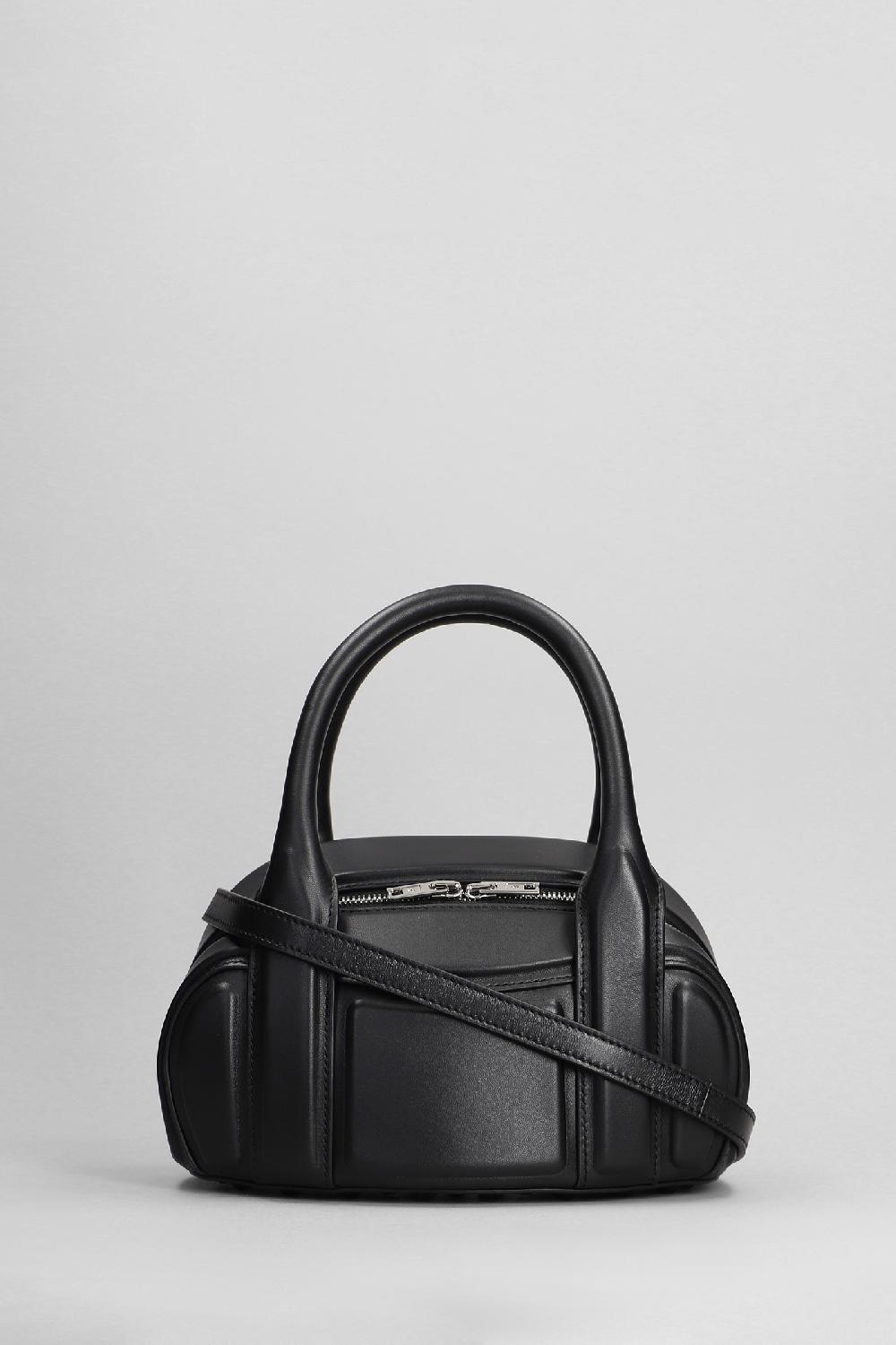 Deliberti Alexander Wang Borsa a spalla roc in pelle nera cod. 396455 - Deliberti The Luxury Shopping