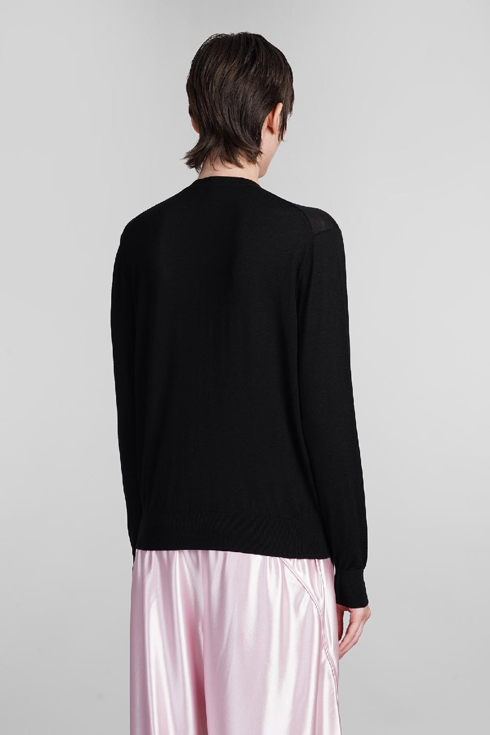 Deliberti Alexander Wang Cardigan In Lana Nera Cod. 401761 - Deliberti The Luxury Shopping