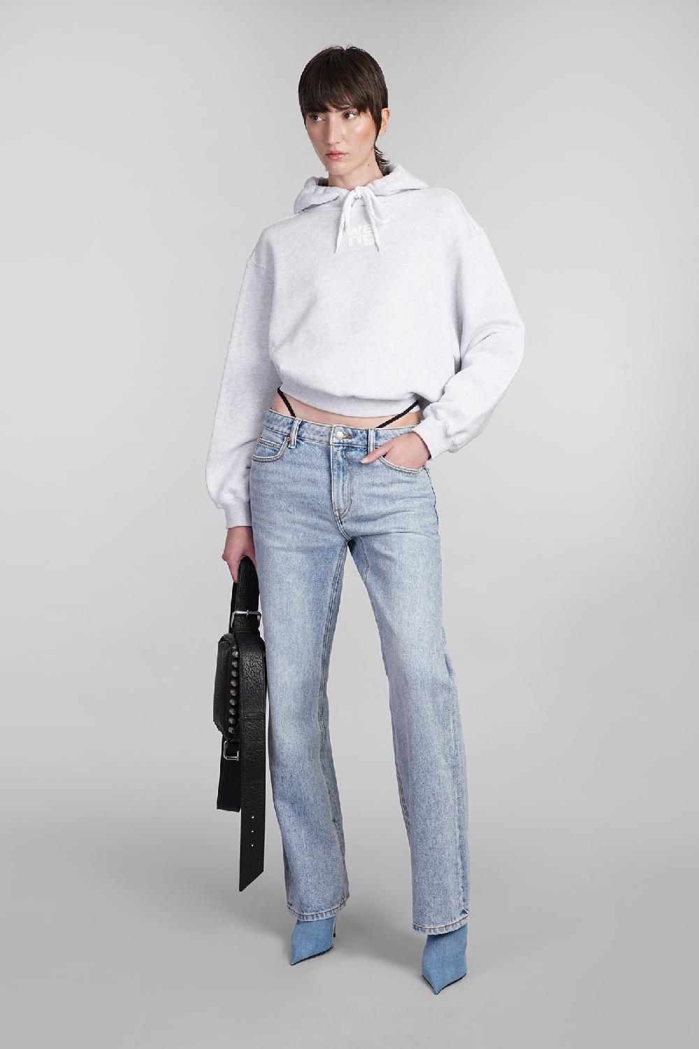 Deliberti Alexander Wang Felpa In Cotone Grigio Cod. 401752 - Deliberti The Luxury Shopping