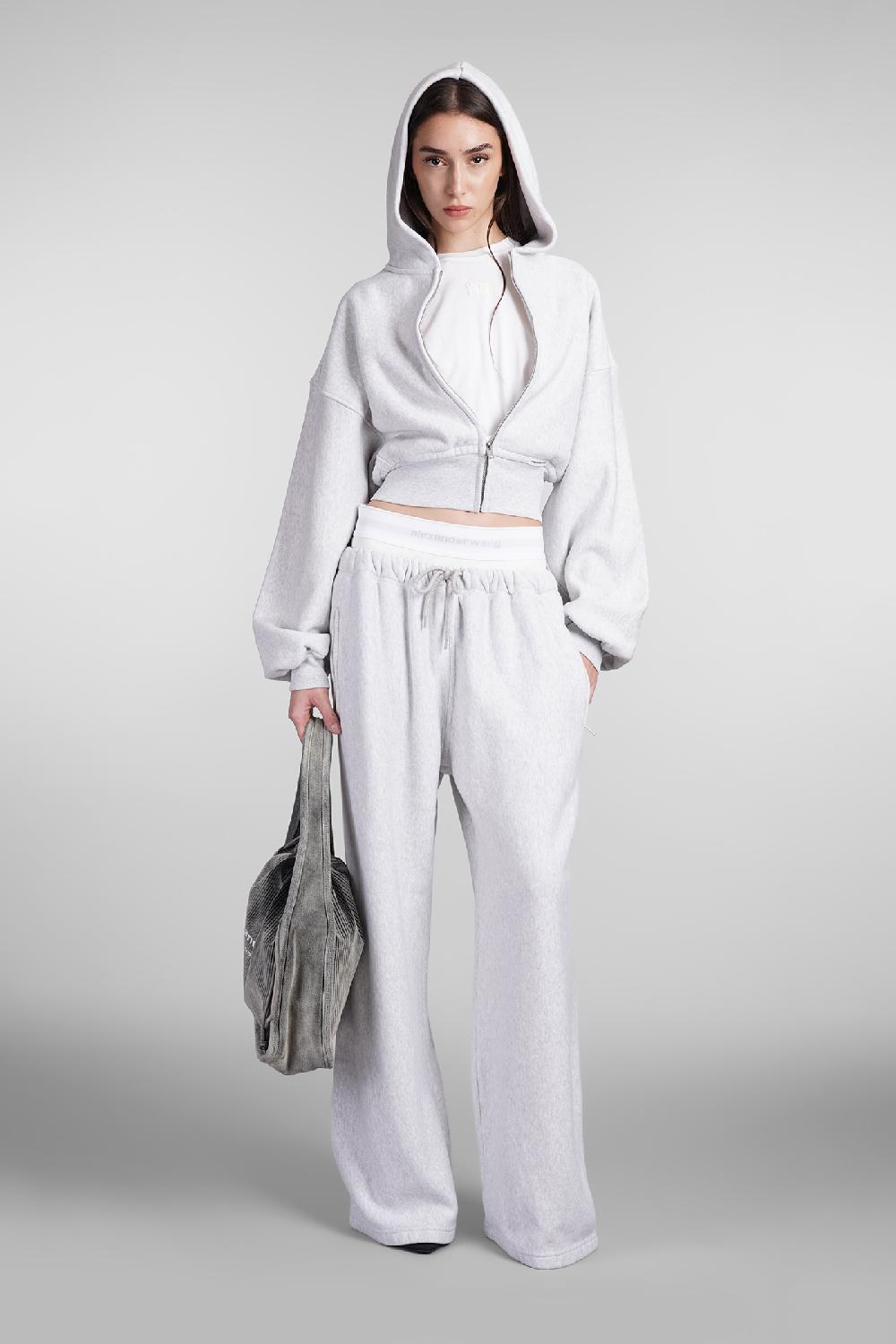 Deliberti Alexander Wang Felpa In Cotone Grigio Cod. 408603 - Deliberti The Luxury Shopping