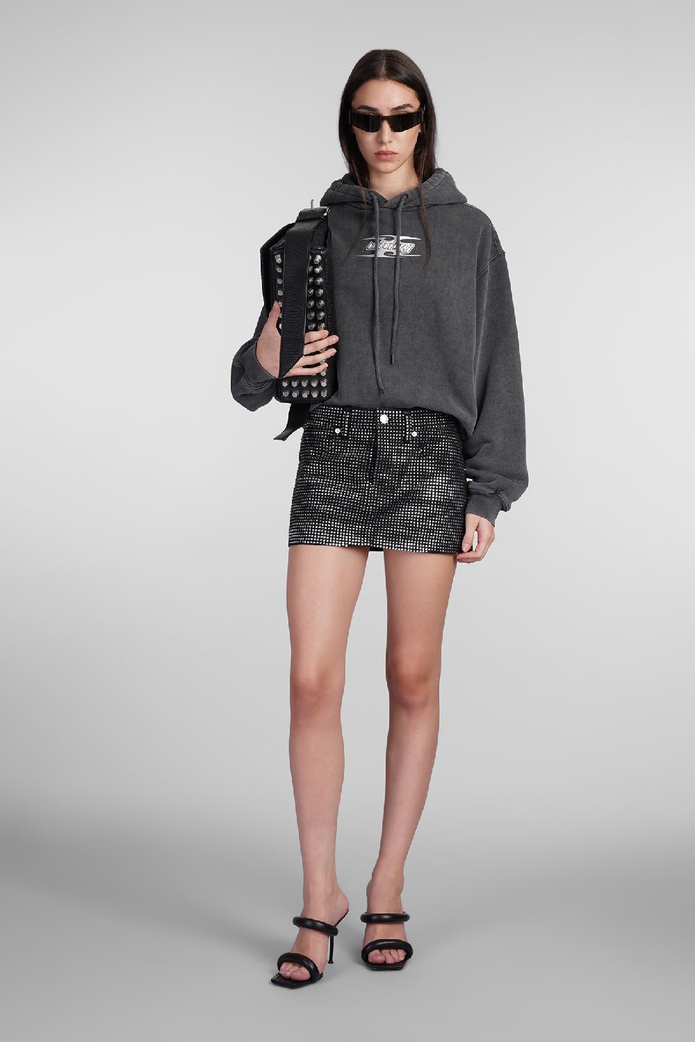 Deliberti Alexander Wang Felpa In Cotone Grigio Cod. 408606 - Deliberti The Luxury Shopping