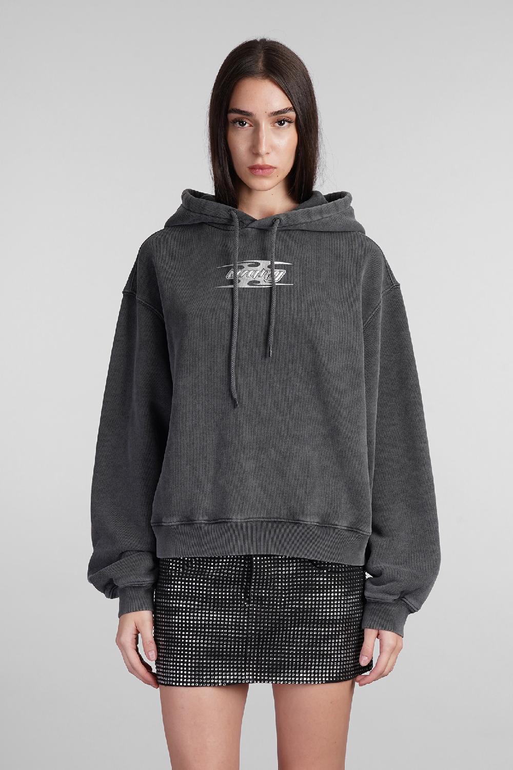 Deliberti Alexander Wang Felpa in cotone grigio cod. 408606 - Deliberti The Luxury Shopping