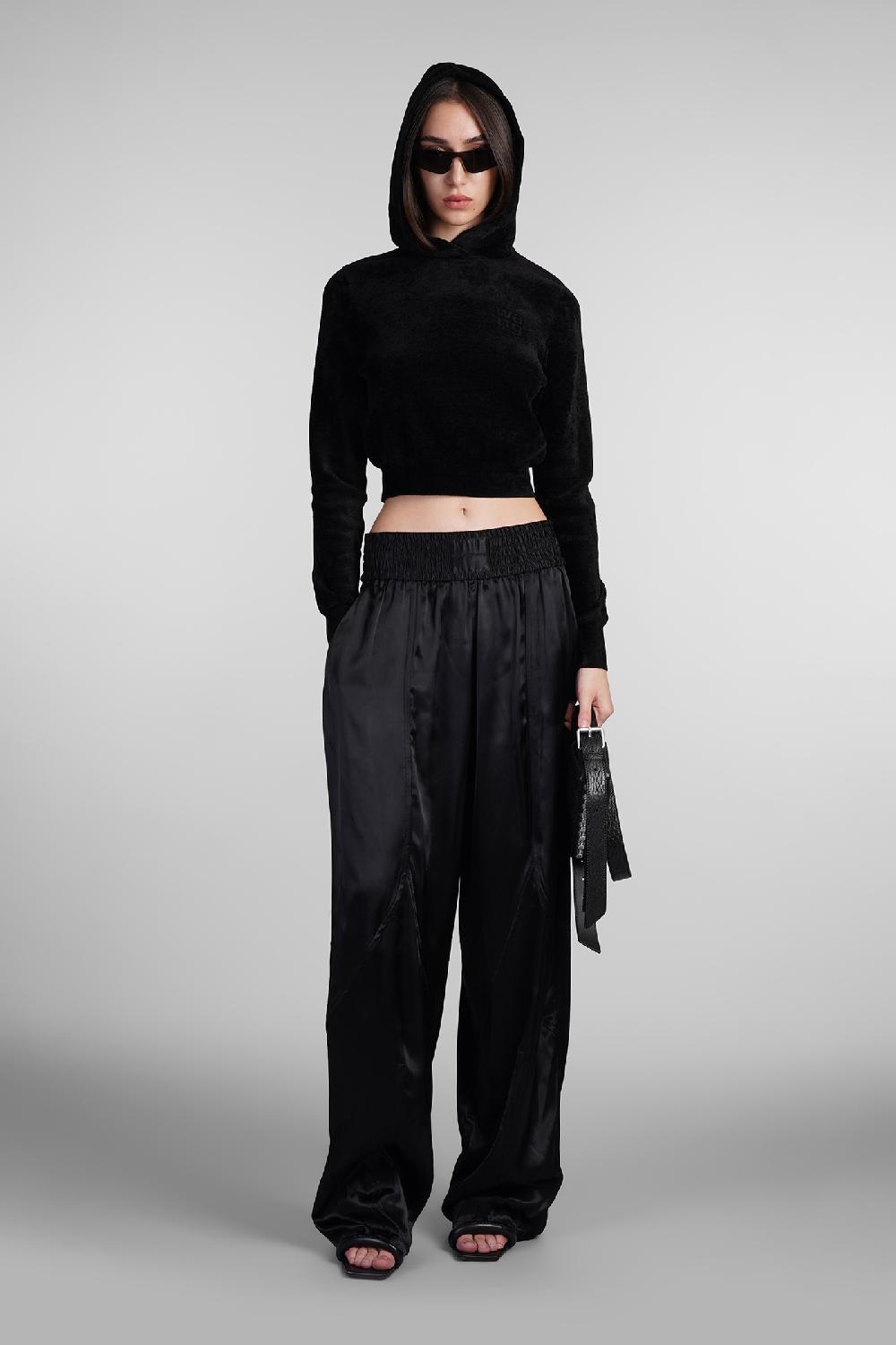 Deliberti Alexander Wang Felpa In Cotone Nero Cod. 408607 - Deliberti The Luxury Shopping