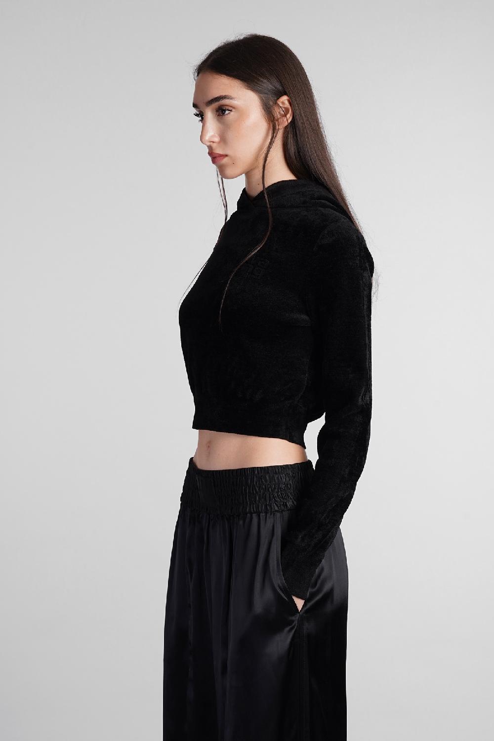 Deliberti Alexander Wang Felpa In Cotone Nero Cod. 408607 - Deliberti The Luxury Shopping