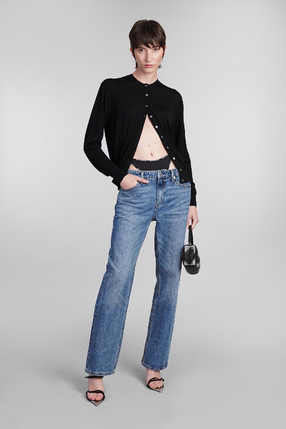 Deliberti Alexander Wang Jeans In Cotone Blu Cod. 401871 - Deliberti The Luxury Shopping