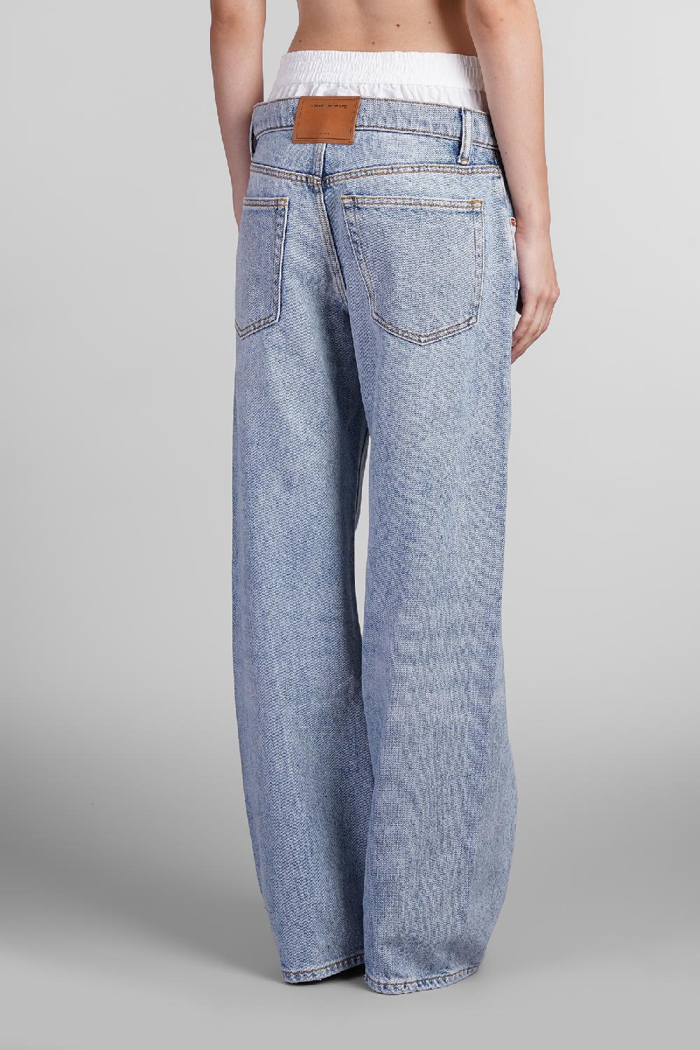 Deliberti Alexander Wang Jeans In Cotone Blu Cod. 401872 - Deliberti The Luxury Shopping