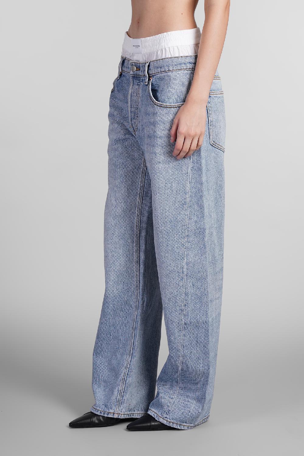 Deliberti Alexander Wang Jeans In Cotone Blu Cod. 401872 - Deliberti The Luxury Shopping