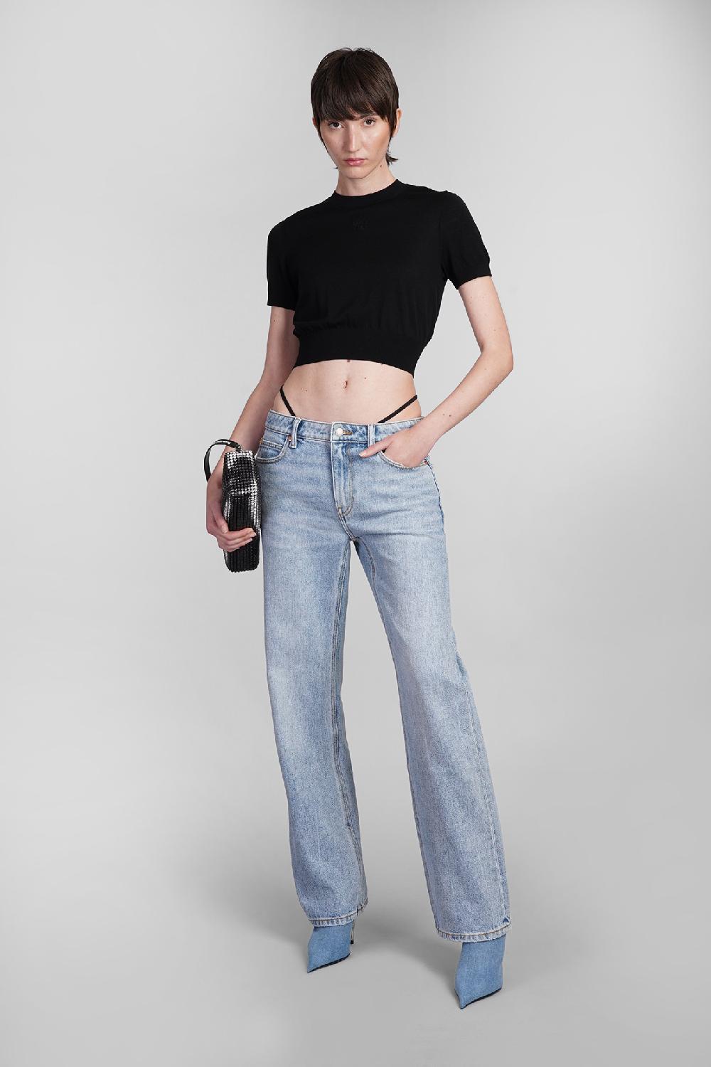 Deliberti Alexander Wang Jeans In Cotone Blu Cod. 401873 - Deliberti The Luxury Shopping