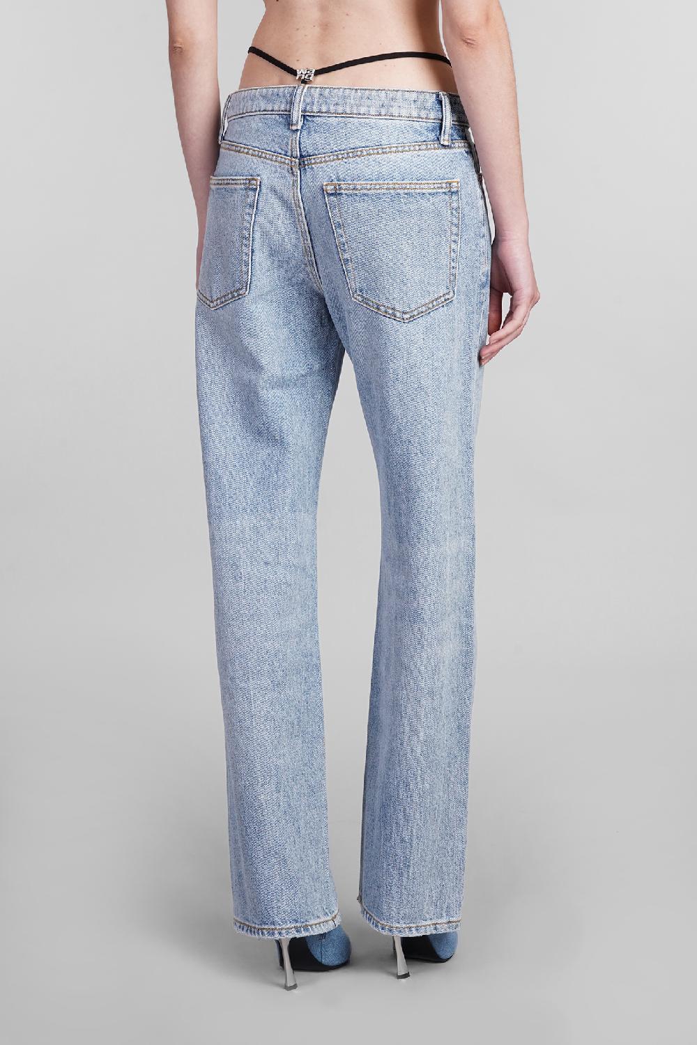 Deliberti Alexander Wang Jeans In Cotone Blu Cod. 401873 - Deliberti The Luxury Shopping