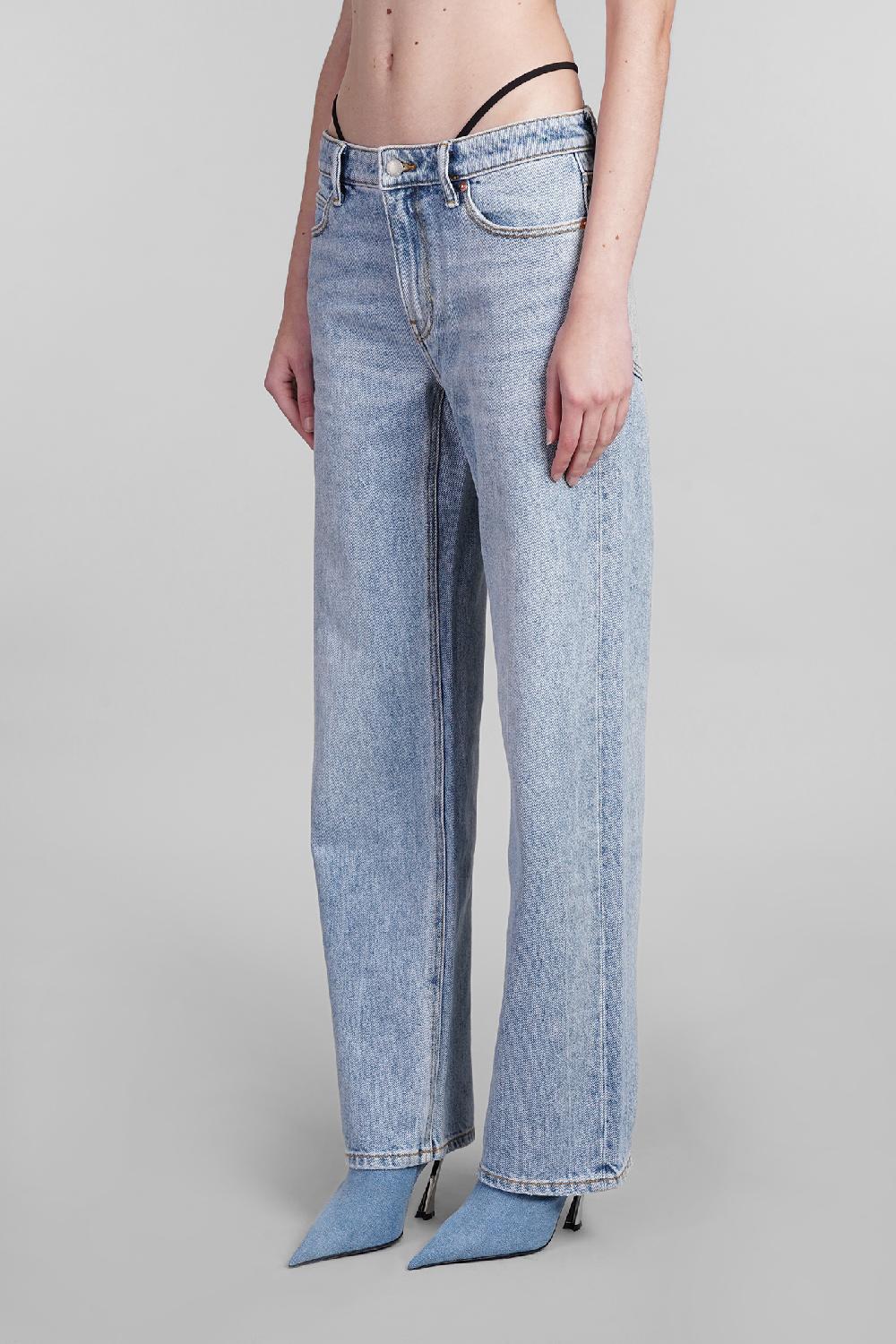Deliberti Alexander Wang Jeans In Cotone Blu Cod. 401873 - Deliberti The Luxury Shopping