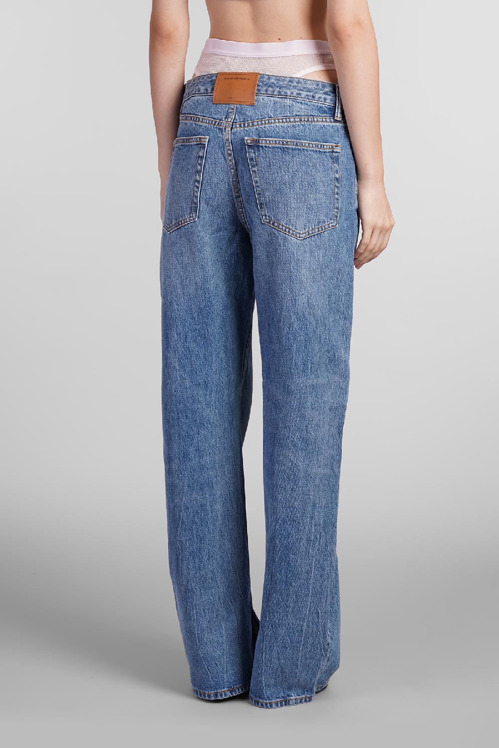 Deliberti Alexander Wang Jeans In Cotone Blu Cod. 408655 - Deliberti The Luxury Shopping