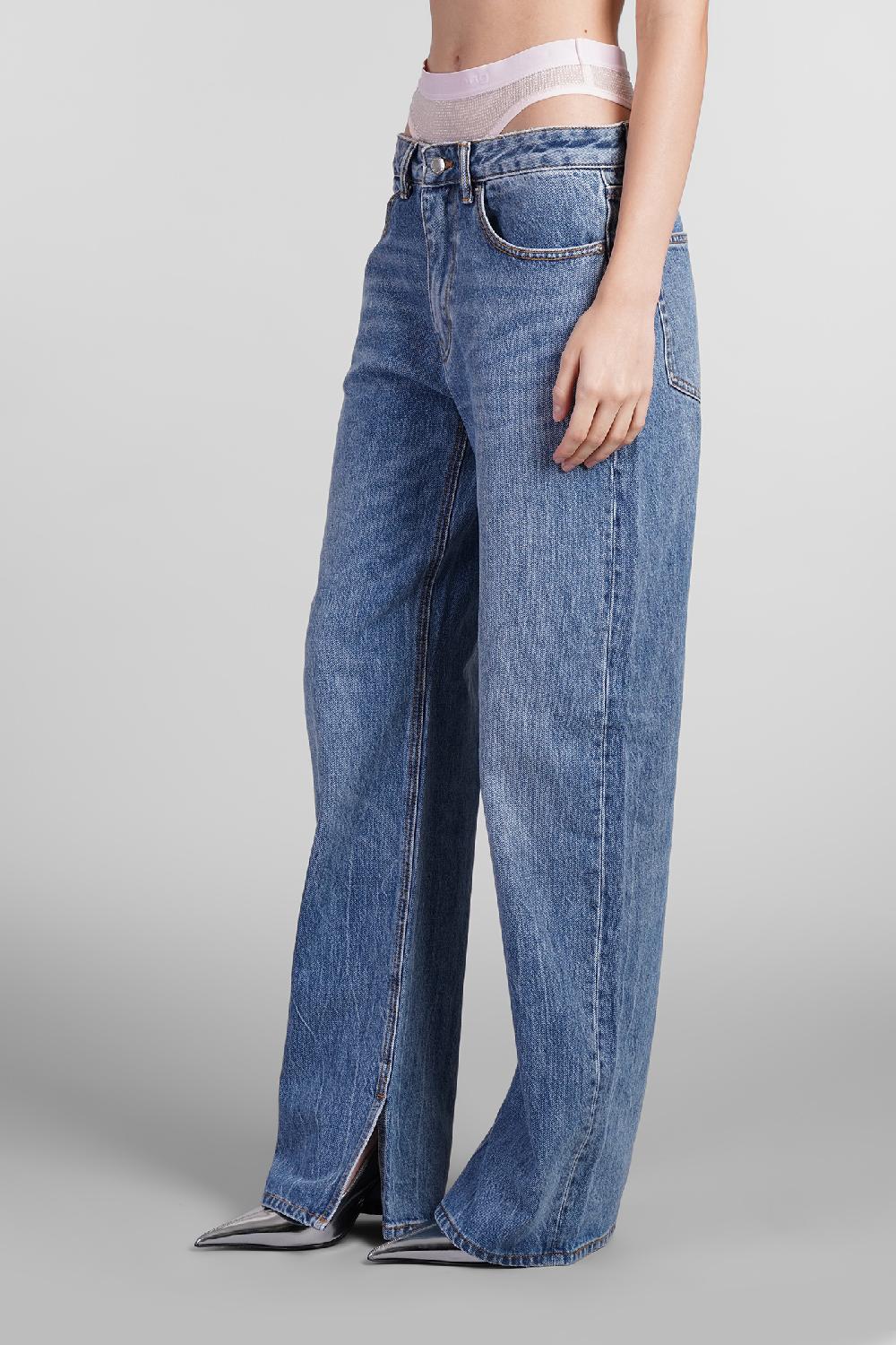 Deliberti Alexander Wang Jeans In Cotone Blu Cod. 408655 - Deliberti The Luxury Shopping
