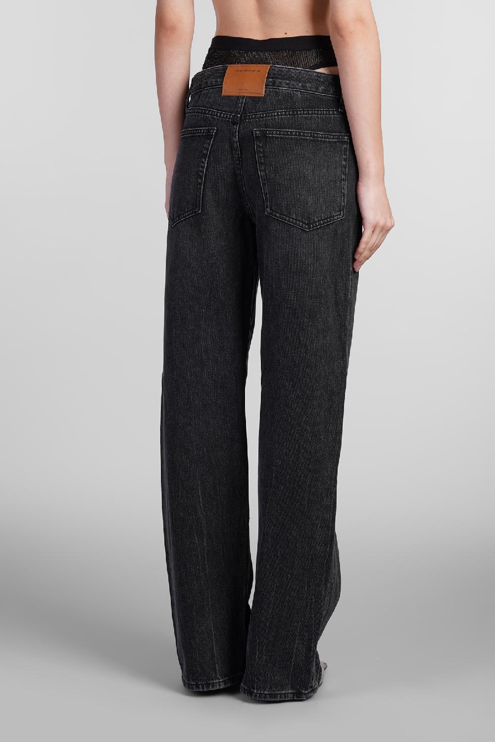 Deliberti Alexander Wang Jeans In Cotone Nero Cod. 408656 - Deliberti The Luxury Shopping