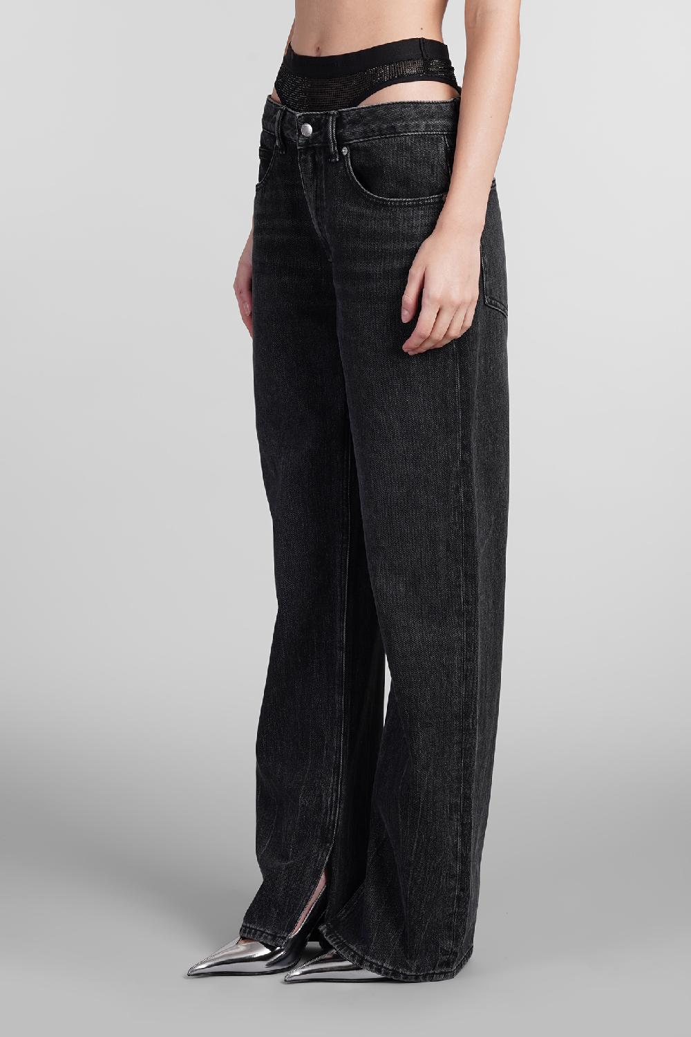 Deliberti Alexander Wang Jeans In Cotone Nero Cod. 408656 - Deliberti The Luxury Shopping