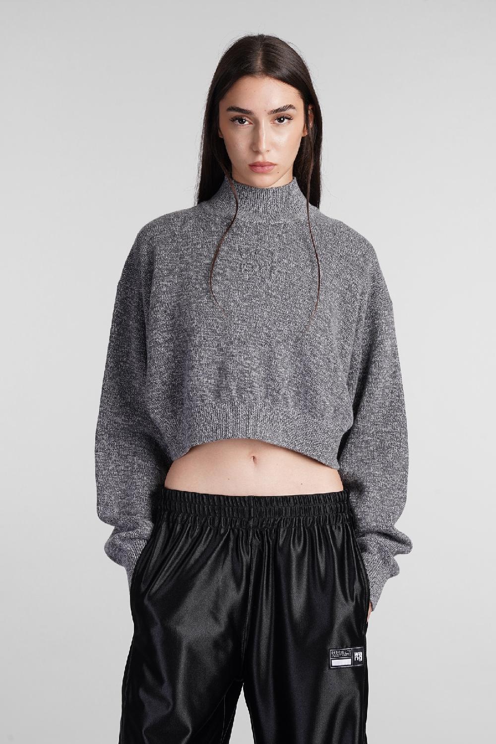 Deliberti Alexander Wang Maglia in cotone grigio cod. 408608 - Deliberti The Luxury Shopping