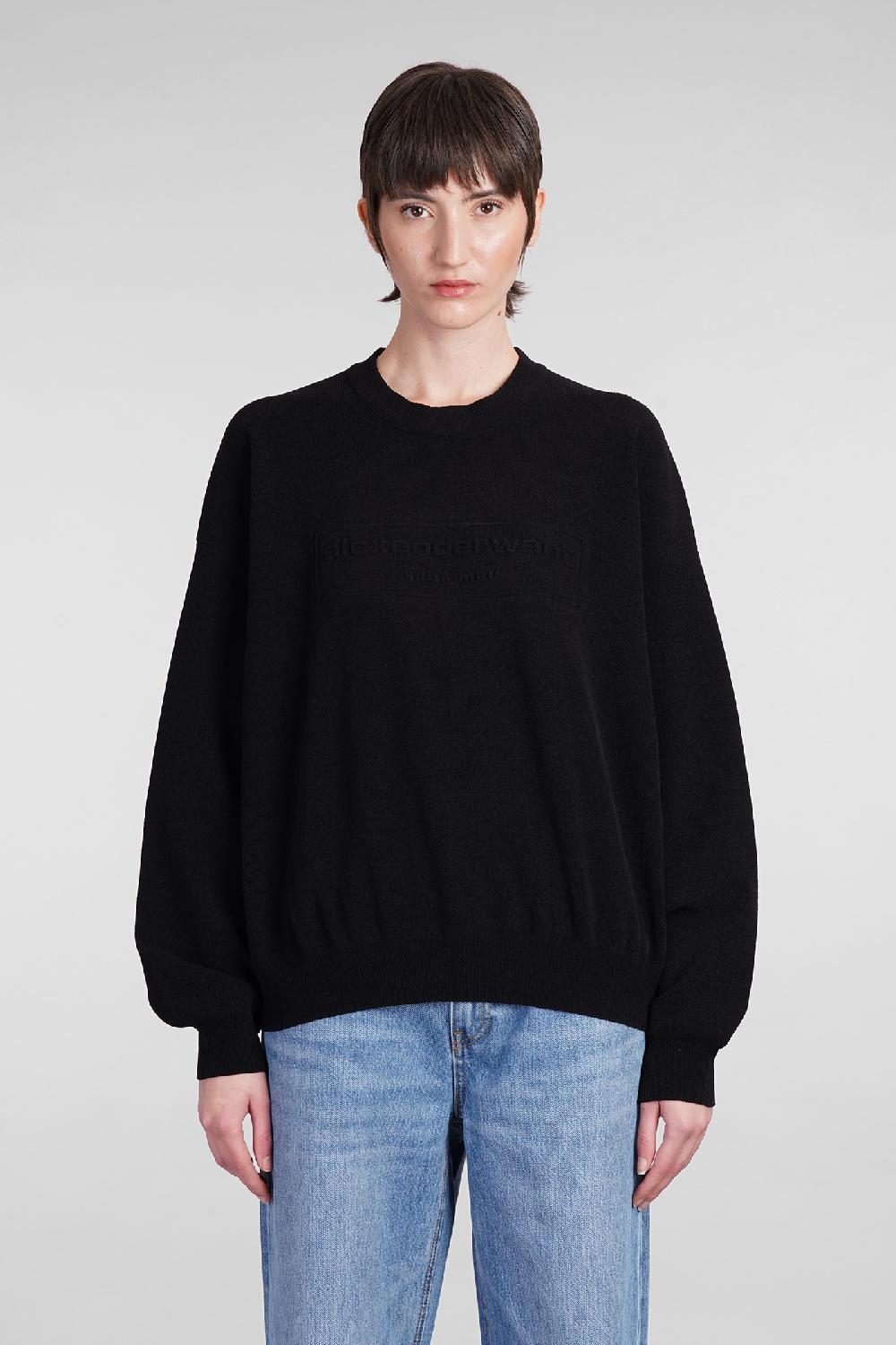 Deliberti Alexander Wang Maglia in poliestere nero cod. 401579 - Deliberti The Luxury Shopping