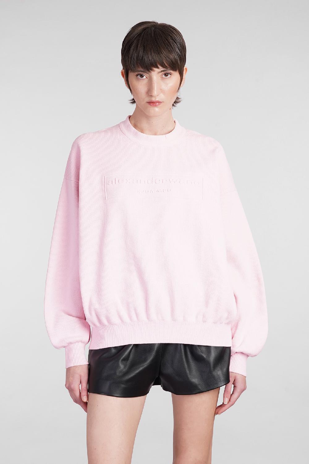 Deliberti Alexander Wang Maglia in poliestere rosa cod. 401580 - Deliberti The Luxury Shopping