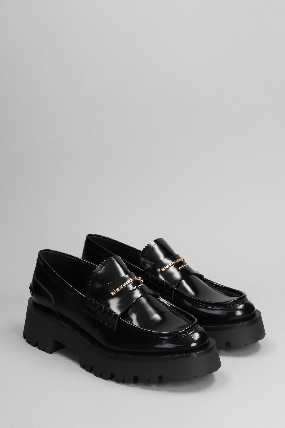 Deliberti Alexander Wang Mocassini In Pelle Nera Cod. 396450 - Deliberti The Luxury Shopping