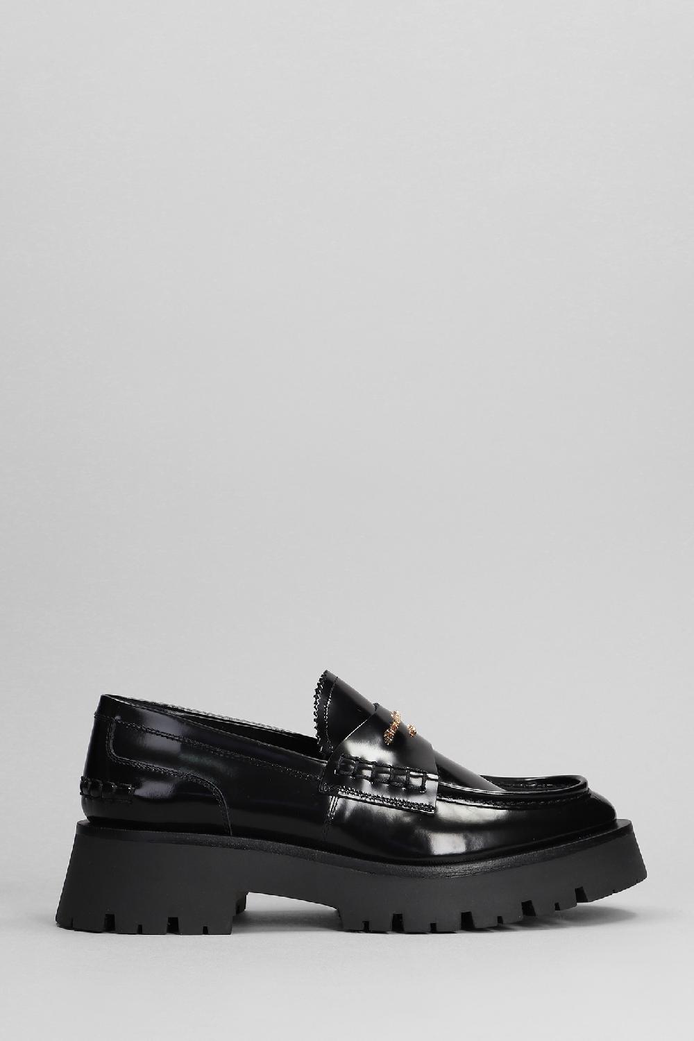 Deliberti Alexander Wang Mocassini in pelle nera cod. 396450 - Deliberti The Luxury Shopping