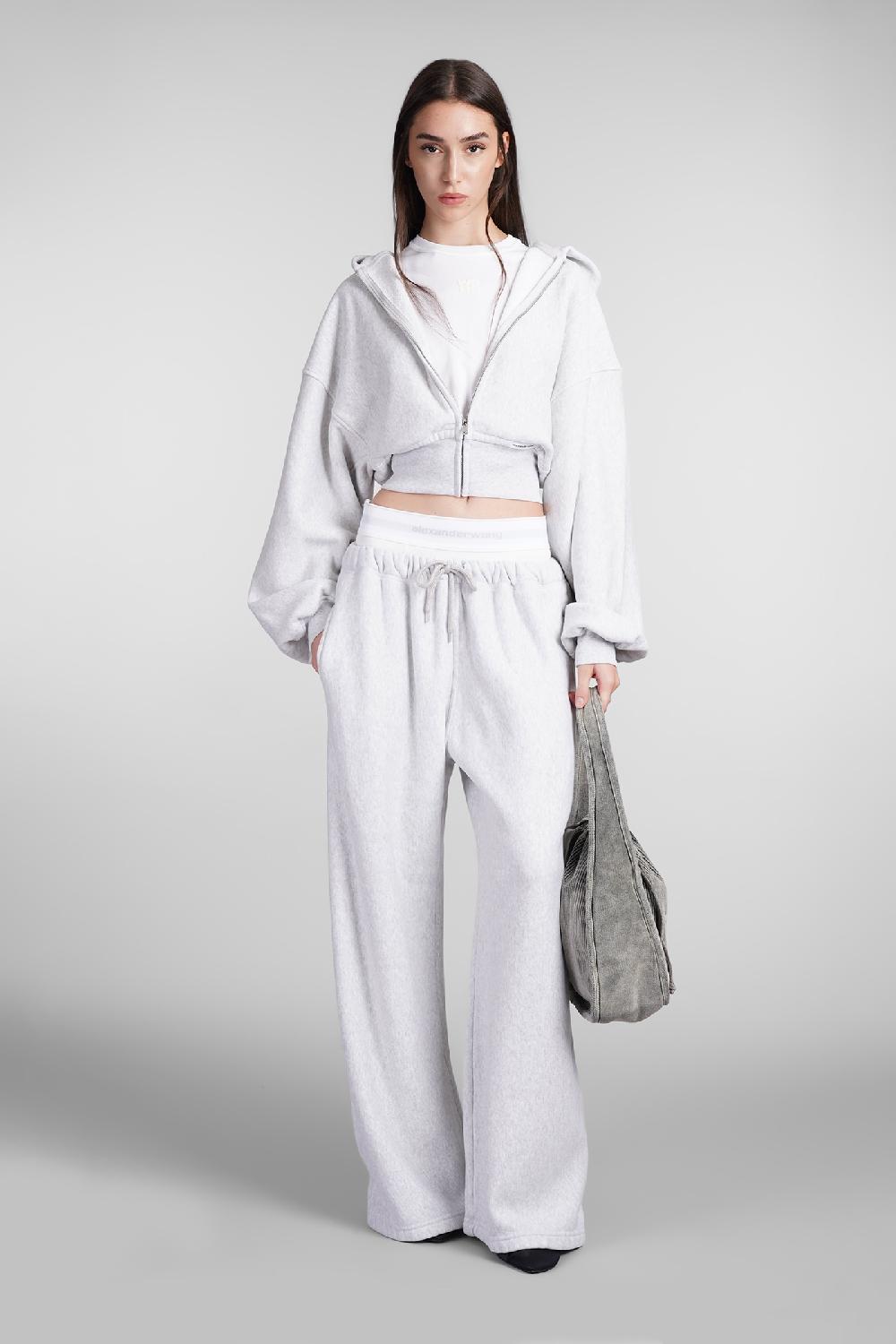 Deliberti Alexander Wang Pantalone In Cotone Grigio Cod. 392045 - Deliberti The Luxury Shopping