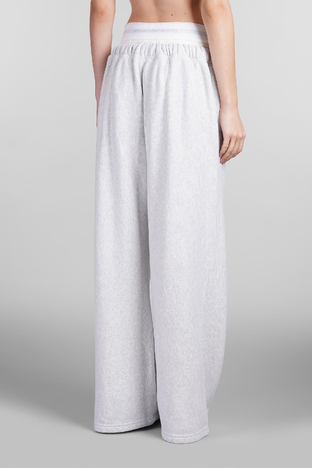 Deliberti Alexander Wang Pantalone In Cotone Grigio Cod. 392045 - Deliberti The Luxury Shopping