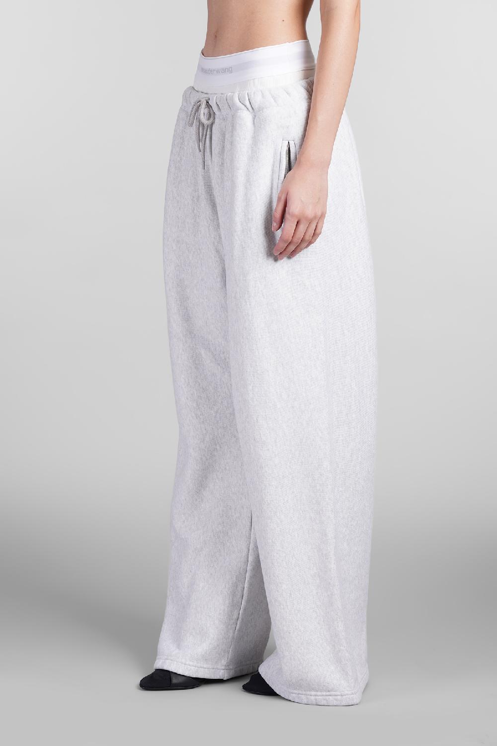 Deliberti Alexander Wang Pantalone In Cotone Grigio Cod. 392045 - Deliberti The Luxury Shopping