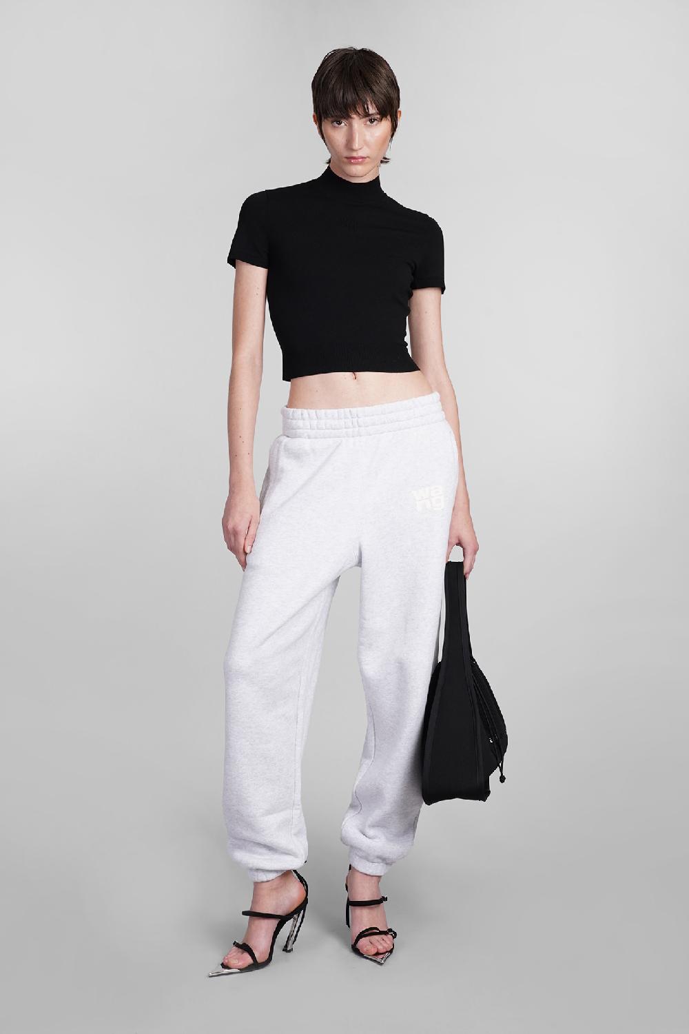 Deliberti Alexander Wang Pantalone In Cotone Grigio Cod. 401757 - Deliberti The Luxury Shopping