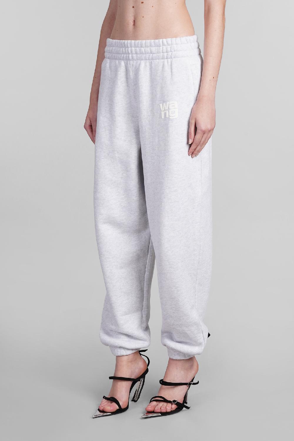 Deliberti Alexander Wang Pantalone In Cotone Grigio Cod. 401757 - Deliberti The Luxury Shopping