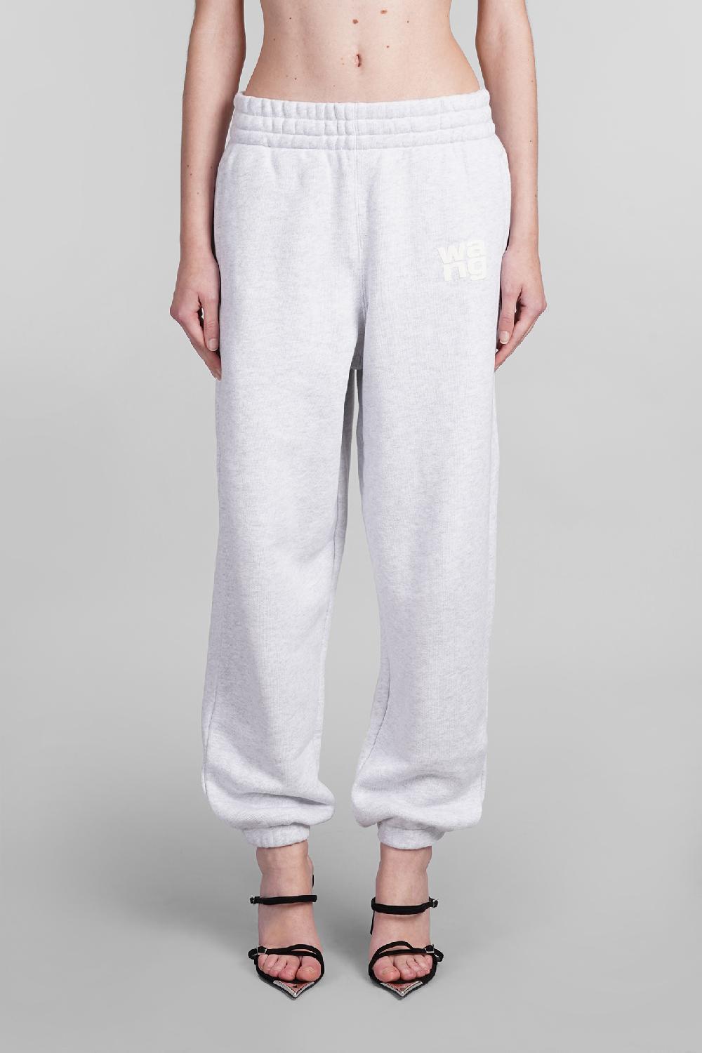 Deliberti Alexander Wang Pantalone in cotone grigio cod. 401757 - Deliberti The Luxury Shopping