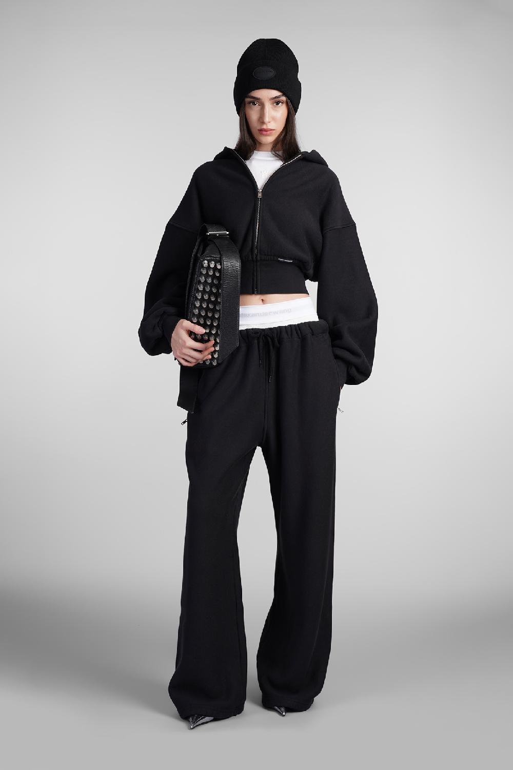 Deliberti Alexander Wang Pantalone In Cotone Nero Cod. 392044 - Deliberti The Luxury Shopping