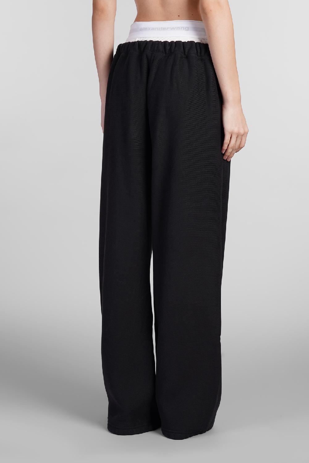 Deliberti Alexander Wang Pantalone In Cotone Nero Cod. 392044 - Deliberti The Luxury Shopping
