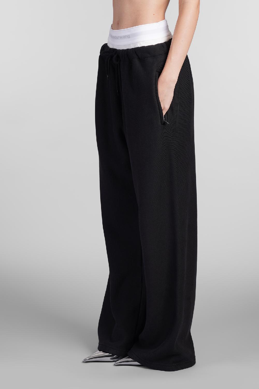 Deliberti Alexander Wang Pantalone In Cotone Nero Cod. 392044 - Deliberti The Luxury Shopping