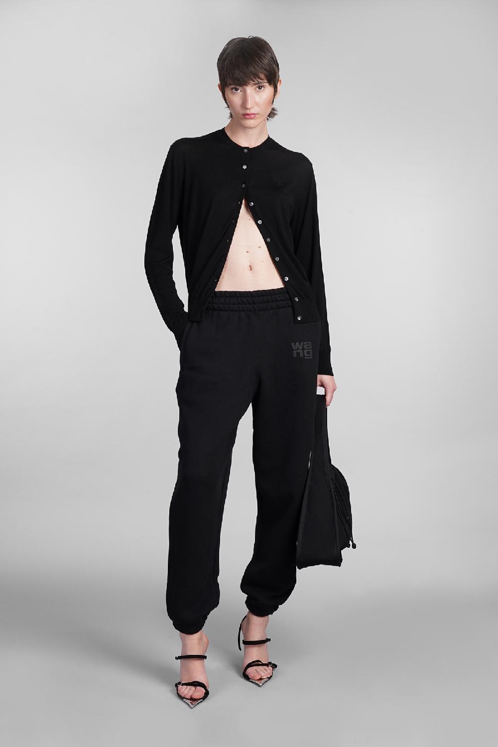 Deliberti Alexander Wang Pantalone In Cotone Nero Cod. 401756 - Deliberti The Luxury Shopping