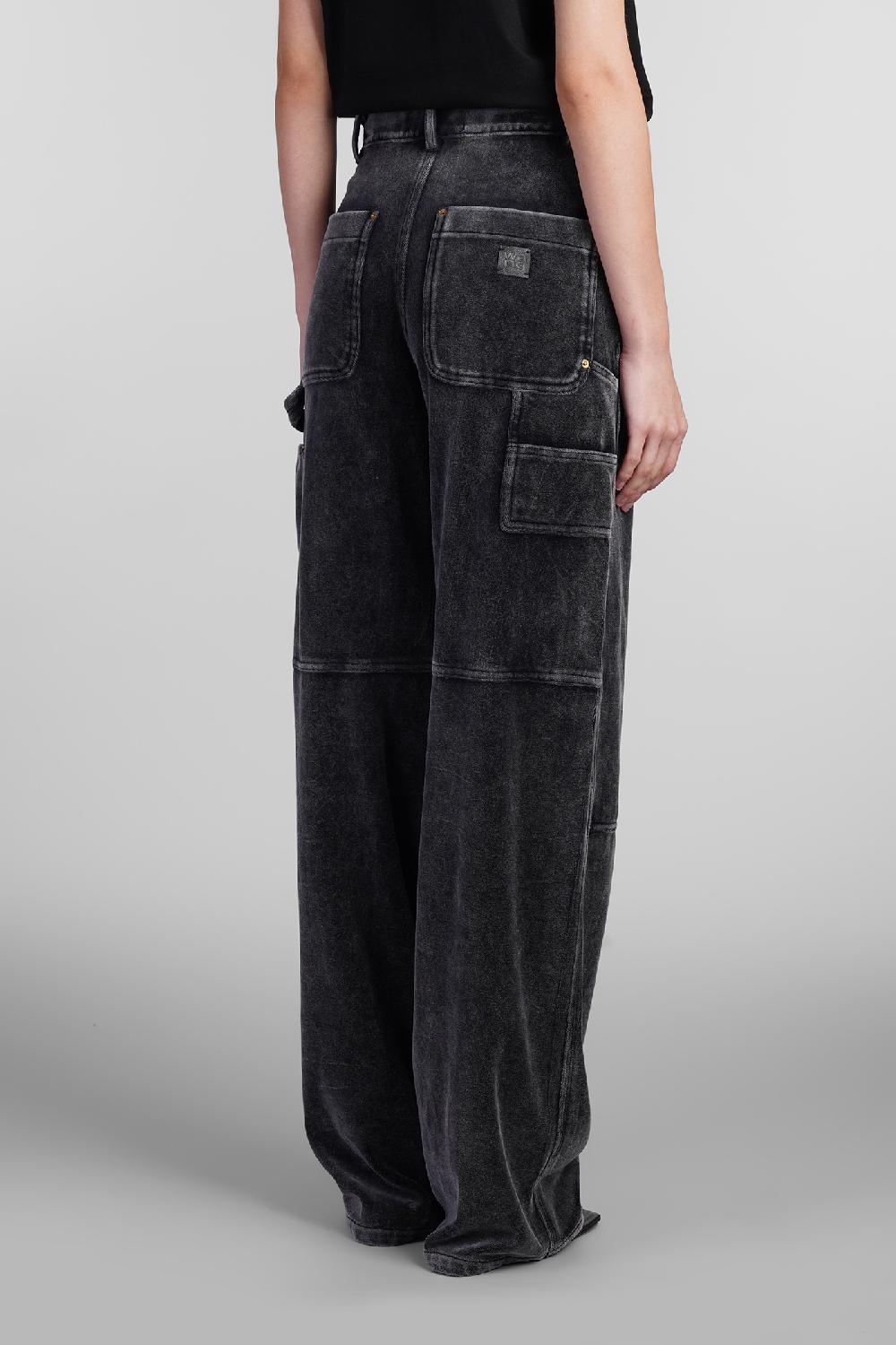 Deliberti Alexander Wang Pantalone In Cotone Nero Cod. 408654 - Deliberti The Luxury Shopping
