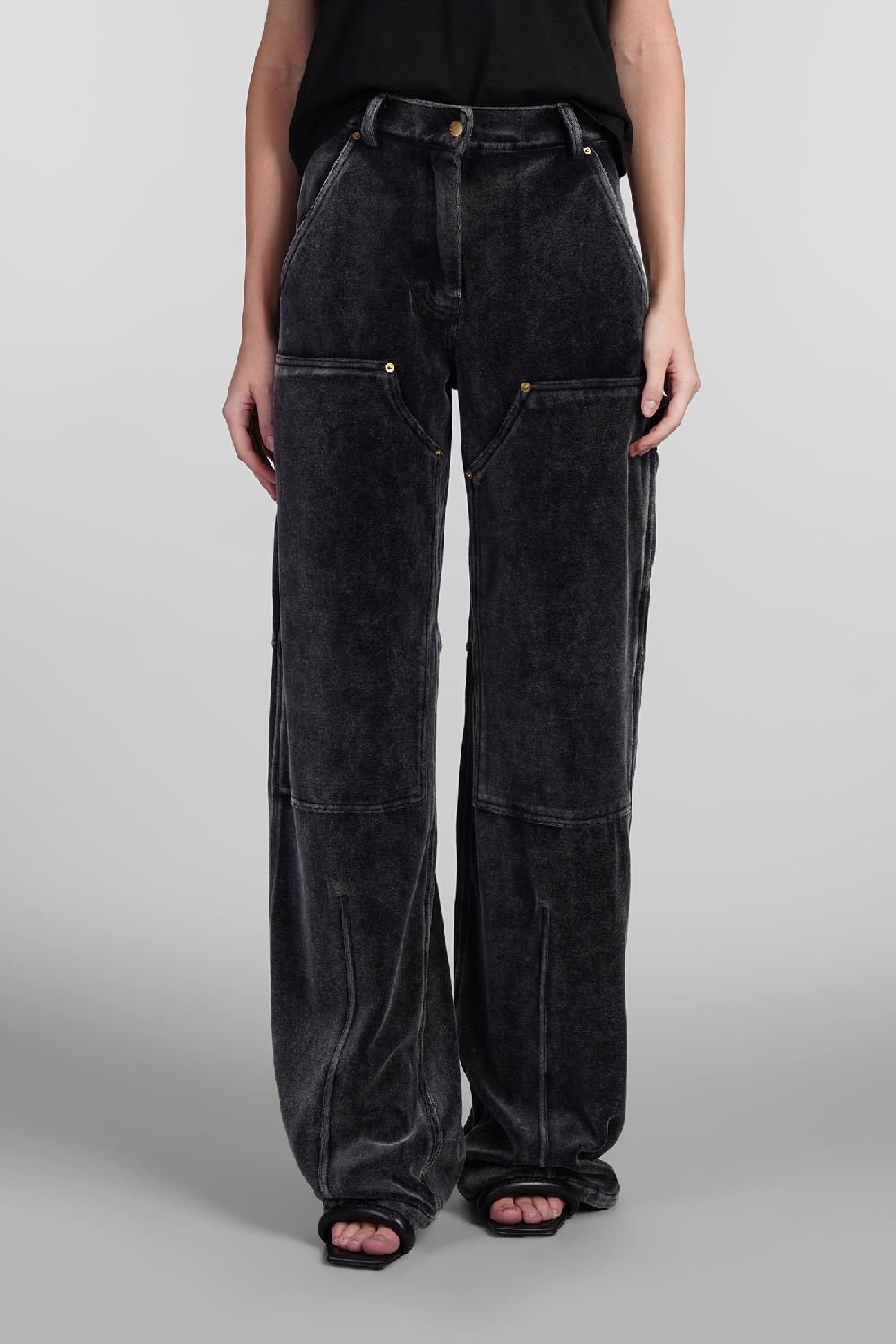 Deliberti Alexander Wang Pantalone in cotone nero cod. 408654 - Deliberti The Luxury Shopping