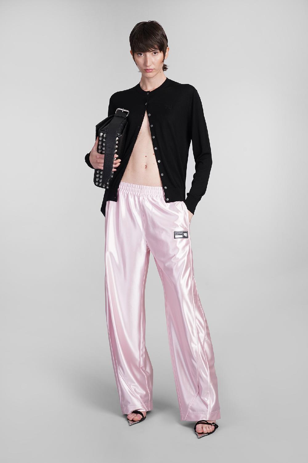 Deliberti Alexander Wang Pantalone In Poliestere Rosa Cod. 401755 - Deliberti The Luxury Shopping