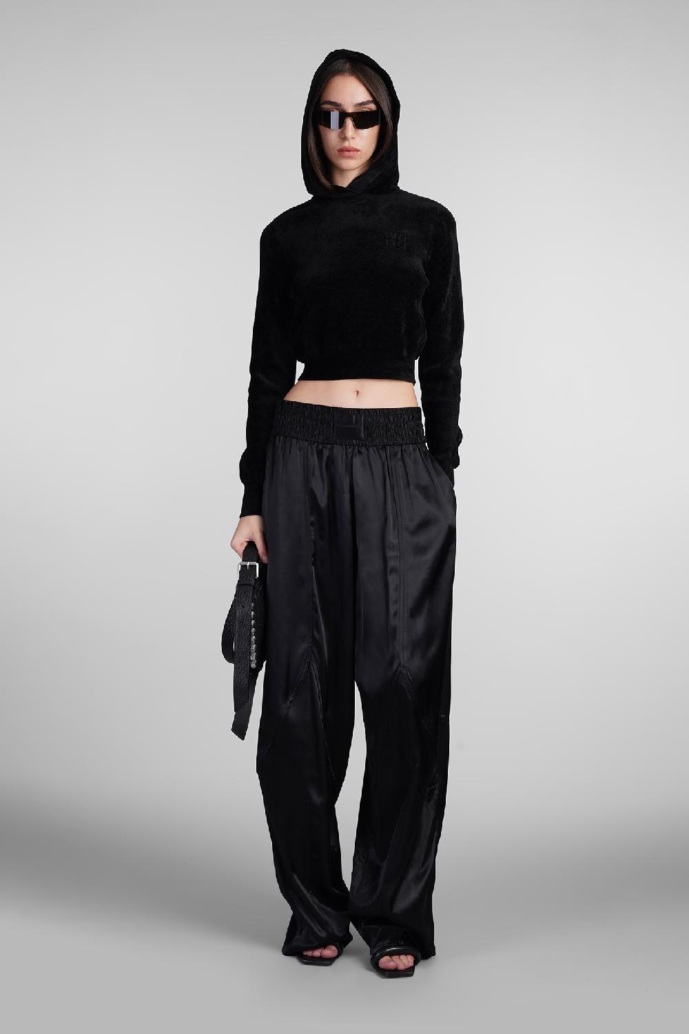 Deliberti Alexander Wang Pantalone In Viscosa Nera Cod. 408658 - Deliberti The Luxury Shopping
