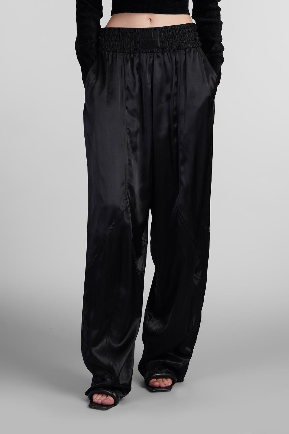 Deliberti Alexander Wang Pantalone in viscosa nera cod. 408658 - Deliberti The Luxury Shopping