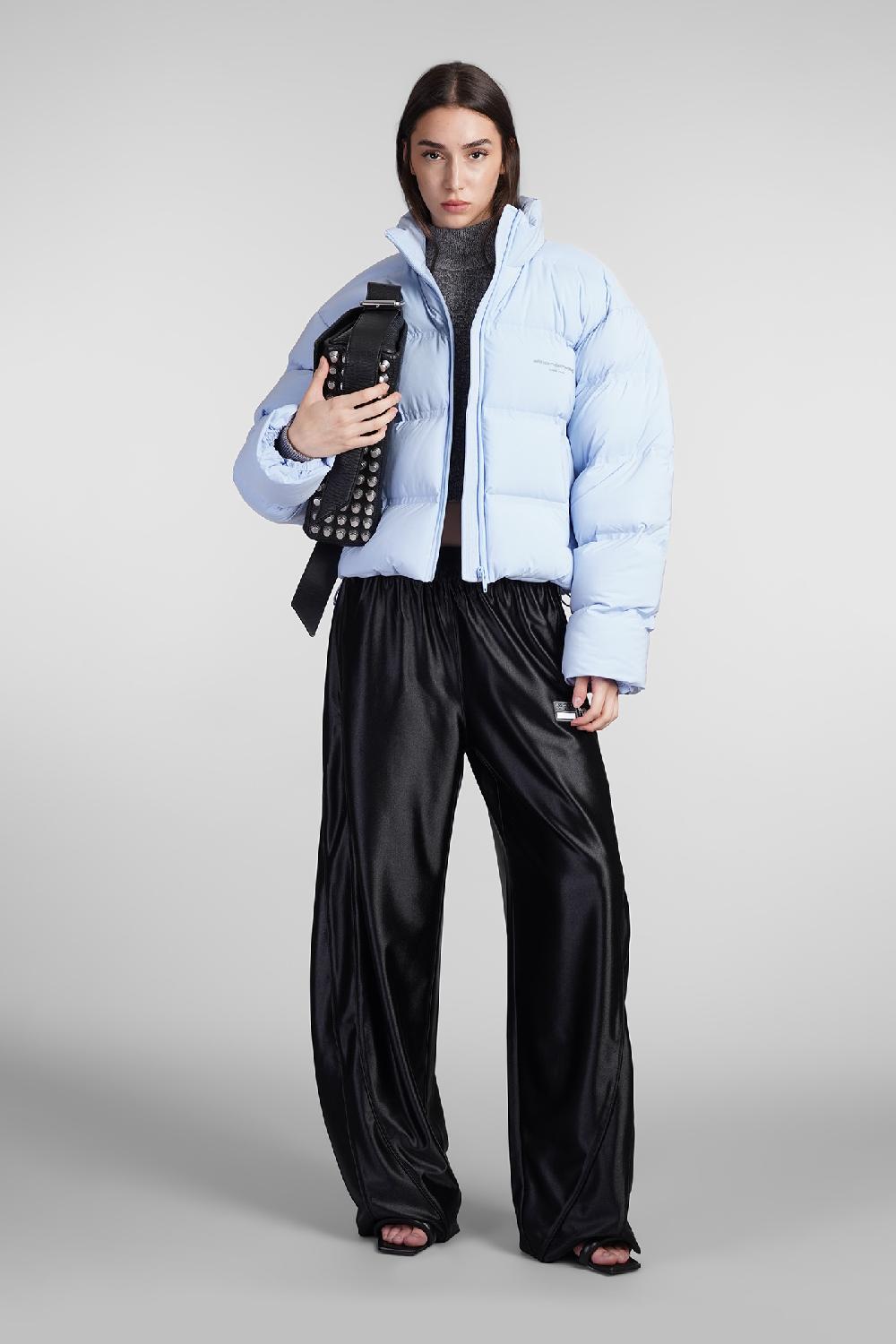 Deliberti Alexander Wang Piumino In Poliestere Celeste Cod. 408612 - Deliberti The Luxury Shopping