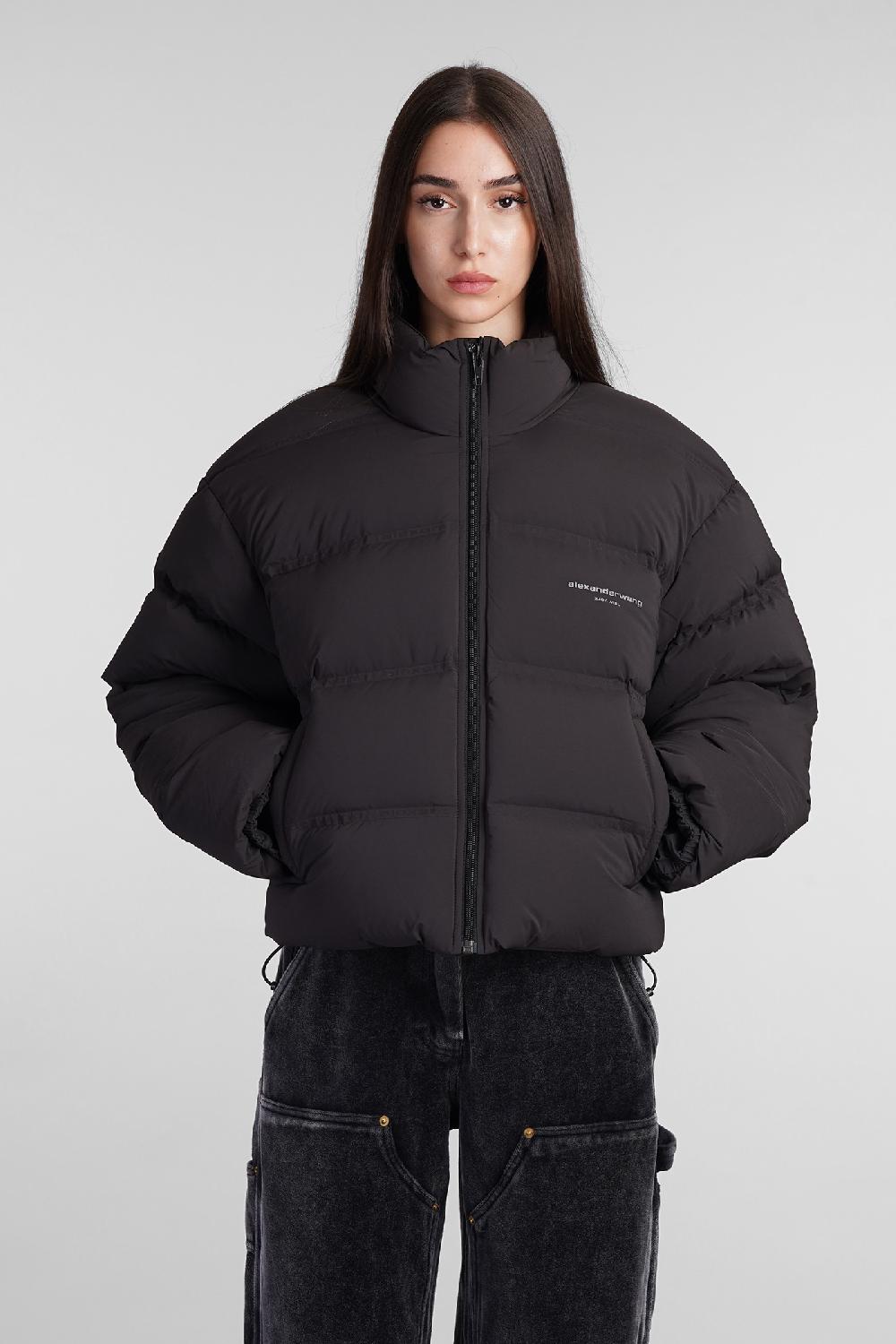 Deliberti Alexander Wang Piumino in poliestere nero cod. 408611 - Deliberti The Luxury Shopping