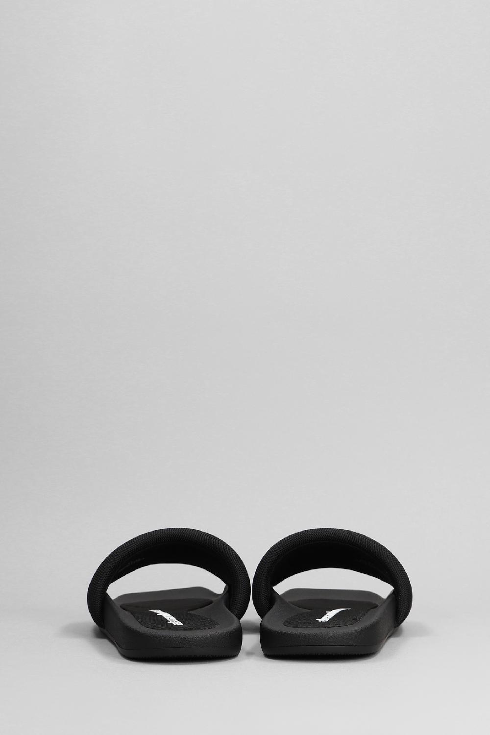 Deliberti Alexander Wang Sandali Flats In Gomma Nera Cod. 396441 - Deliberti The Luxury Shopping