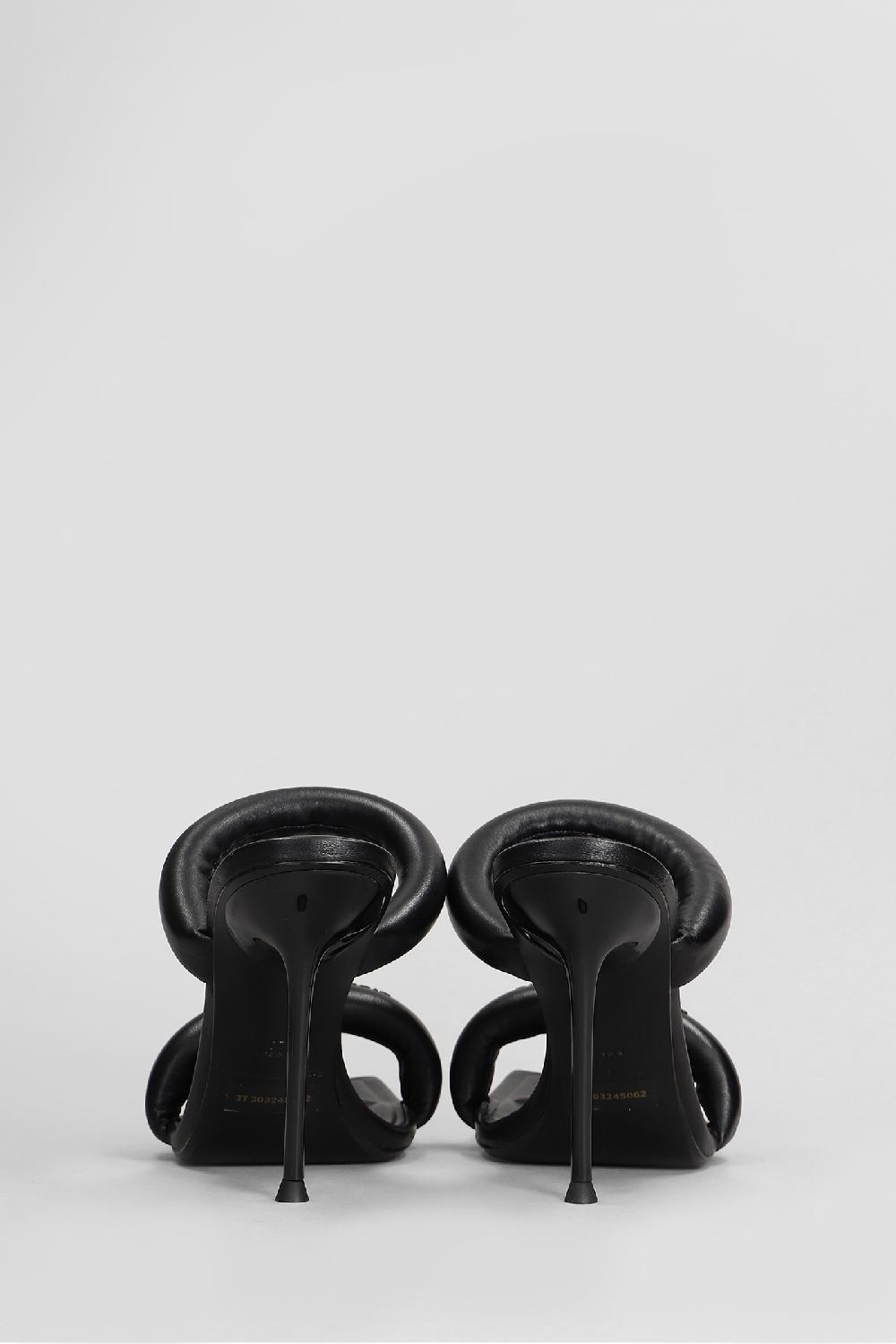 Deliberti Alexander Wang Sandali Julie 105 In Pelle Nera Cod. 408652 - Deliberti The Luxury Shopping