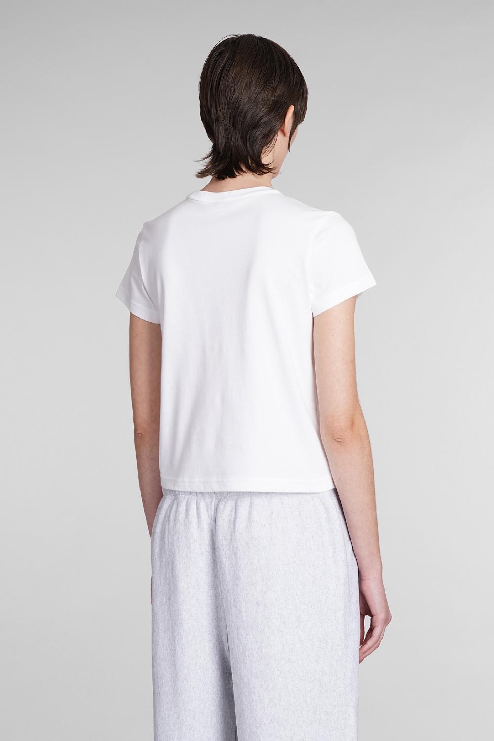Deliberti Alexander Wang T-shirt In Cotone Bianco Cod. 355570 - Deliberti The Luxury Shopping
