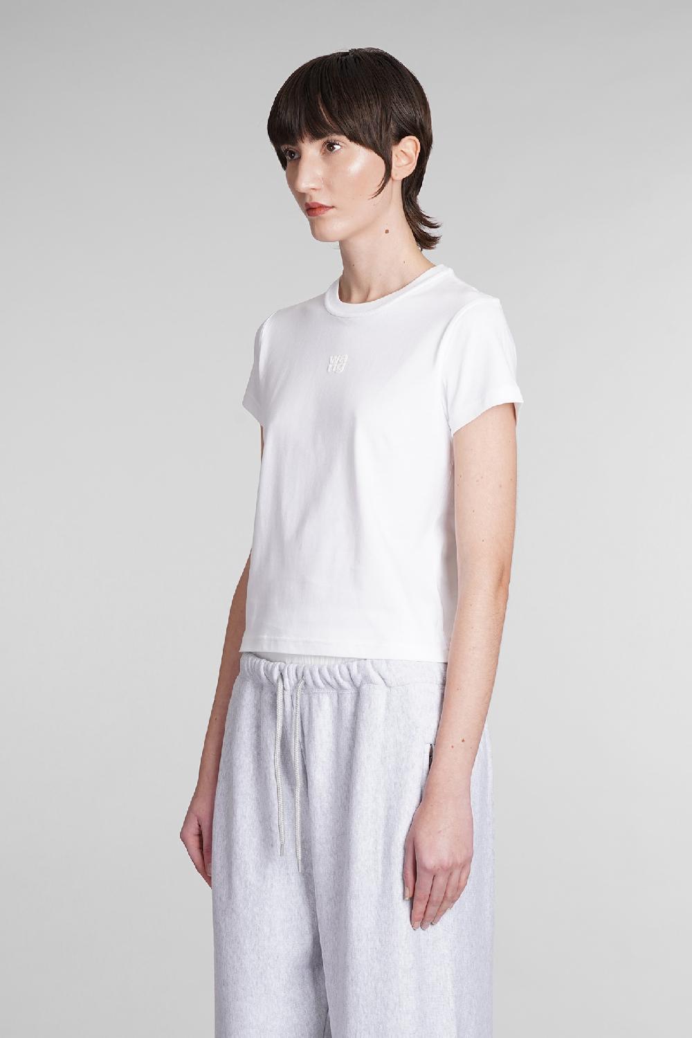 Deliberti Alexander Wang T-shirt In Cotone Bianco Cod. 355570 - Deliberti The Luxury Shopping