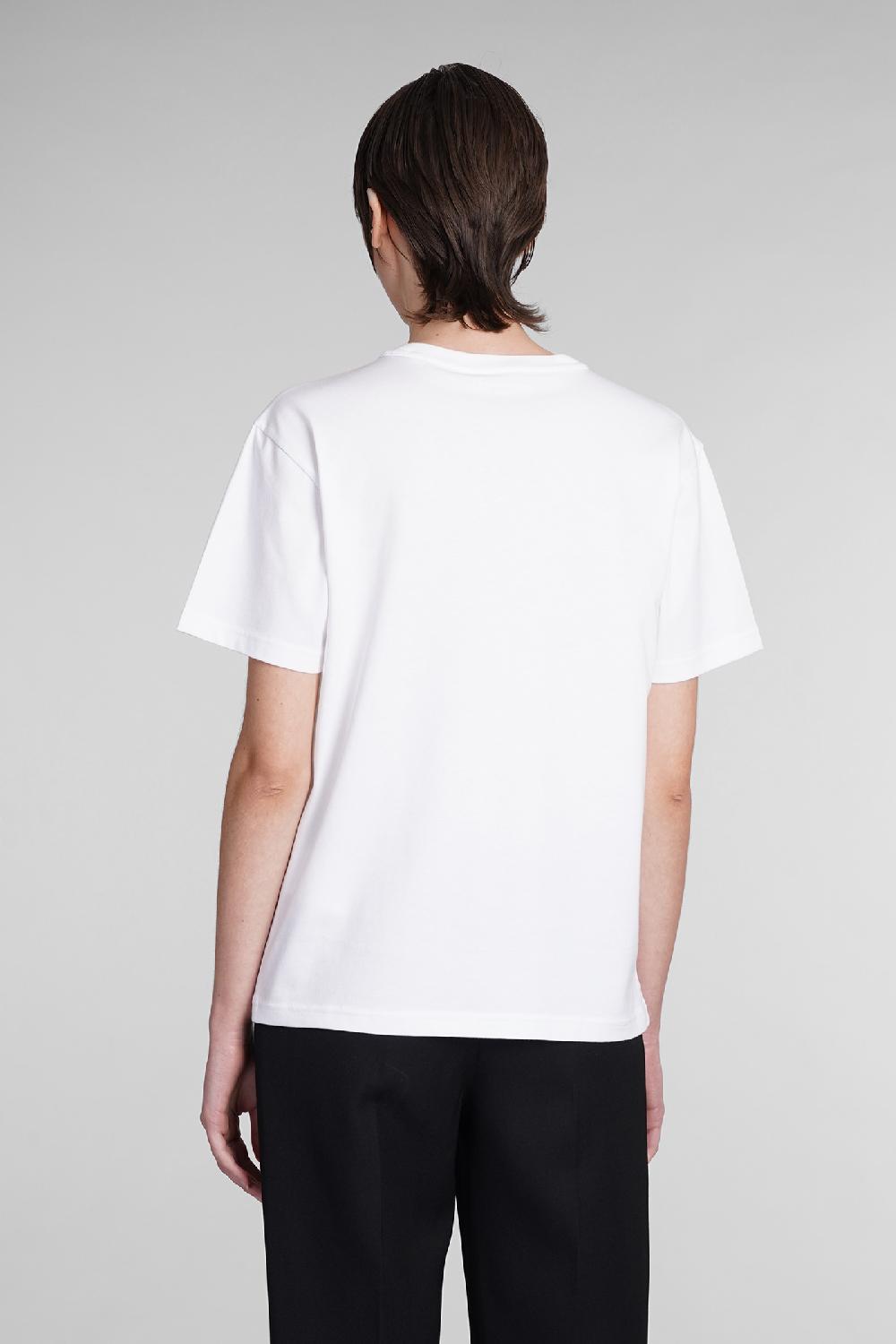 Deliberti Alexander Wang T-shirt In Cotone Bianco Cod. 391818 - Deliberti The Luxury Shopping